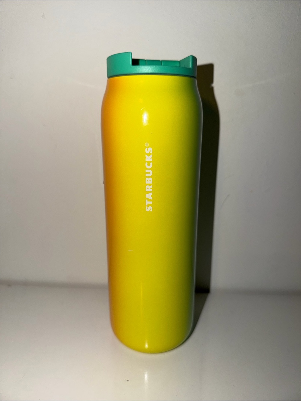 Starbucks Stainless Steel Citrus 20oz Vacuum Sealed Tumbler Limited